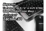 Keysonic Tastaturen und Laser Maus Warp