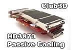 Club3D HD3870 Passive Cooling Grafikkarte