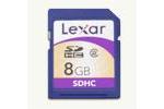 Lexar 8 GB Class 2 SDHC