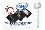 Intel GSkill und Super Talent SSD