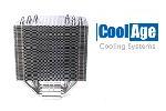 CoolAge Frozen Orb X120 Transform X120TF CPU Cooler