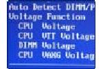 Motherboard Voltage Configuration