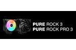 be quiet Pure Rock 3 und Pure Rock Pro 3 Black LX Silver