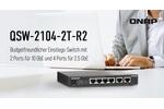 QNAP QSW-2104-2T-R2 10GbE Multi Gigabit Switch