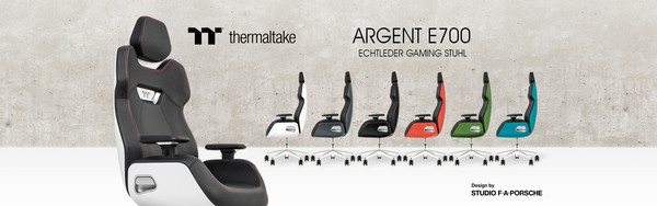 Thermaltake Argent E700 Porsche Design Gaming Stuhl