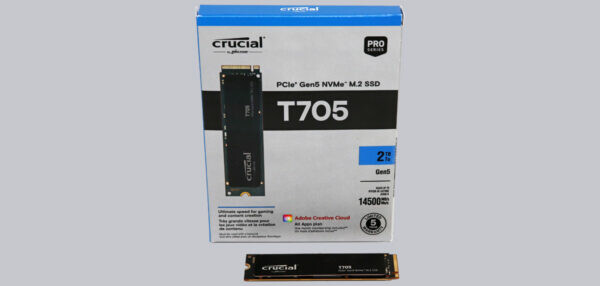 Crucial T705 2TB M2 PCIe 50 NVMe SSD