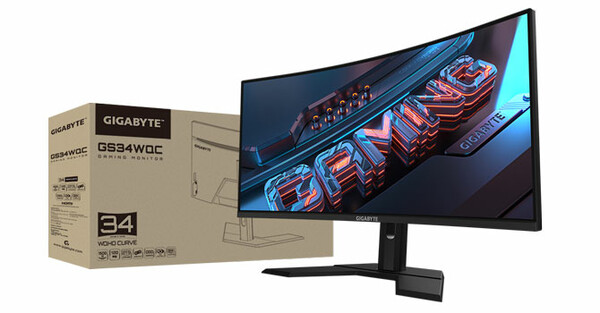 Gigabyte GS34WQC Monitor