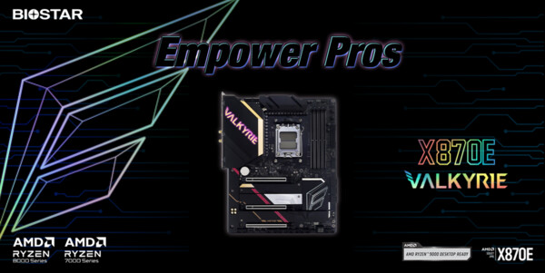 Biostar X870E Valkyrie Motherboard