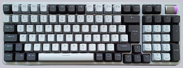 Cooler Master MK770 Space Grey Hybrid Tastatur