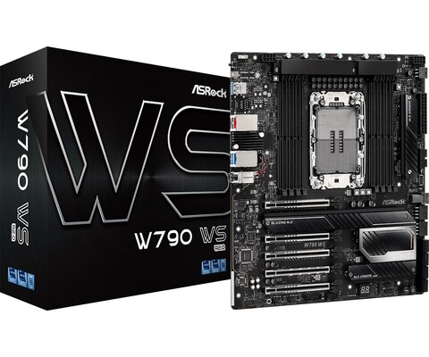 ASRock W790 Motherboard Intel Xeon W-3500W-2500 CPU Support