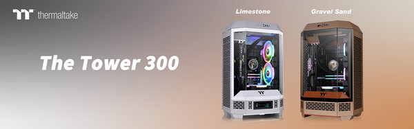 Thermaltake The Tower 300 Limestone and Gravel Sand