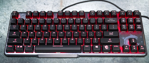 MSI GK50 Elite TKL Keyboard