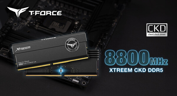 Teamgroup T-Force Xtreem CKD DDR5 Gaming Memory