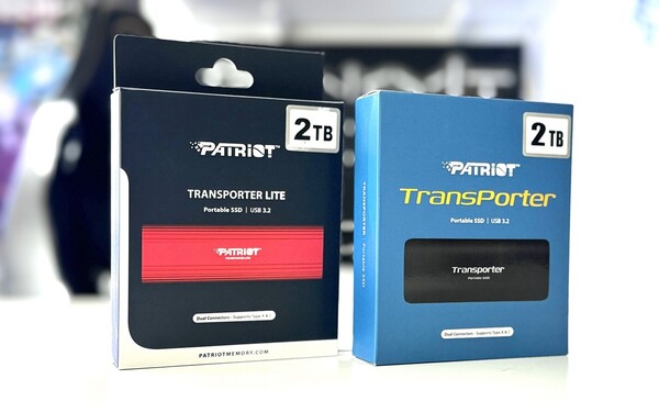 Patriot Transporter 2TB and Transporter Lite 2TB External Portable SSD