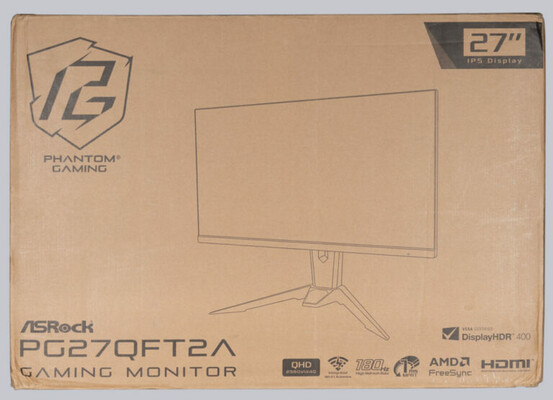 ASRock PG27QFT2A 1440p 180Hz Gaming Monitor