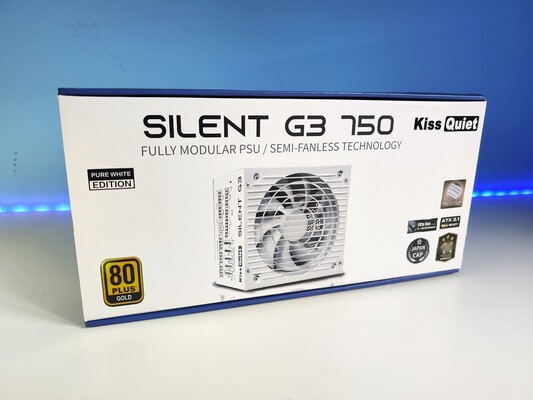 Kiss Quiet Silent G3 750W White PSU