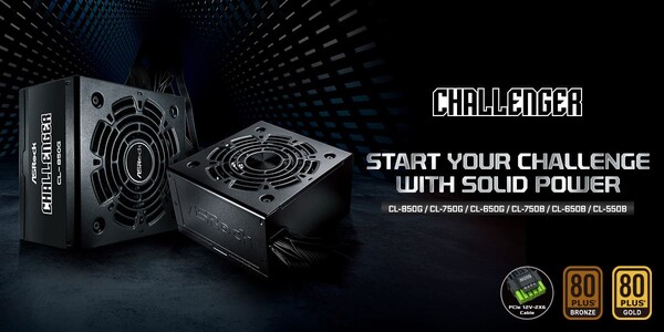 ASRock Challenger 850W 750W 650W 550W PSU