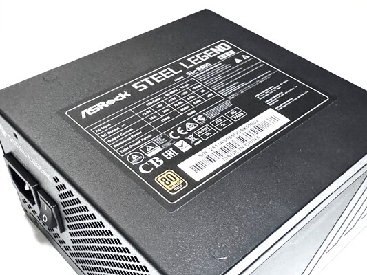 ASRock Steel Legend SL-850G PSU