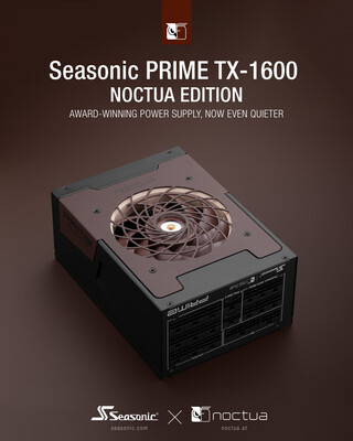 Seasonic Prime TX-1600 Noctua Edition ATX 31 Netzteil