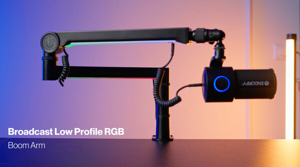 Endorfy Broadcast Low Profile und Low Profile Boom Arm RGB