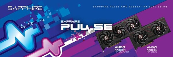 Sapphire AMD Radeon RX 9070 Grafikkarten